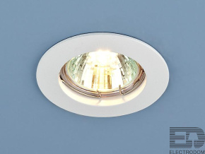 Встраиваемый светильник Elektrostandart 863 MR16 WH белый - цена и фото